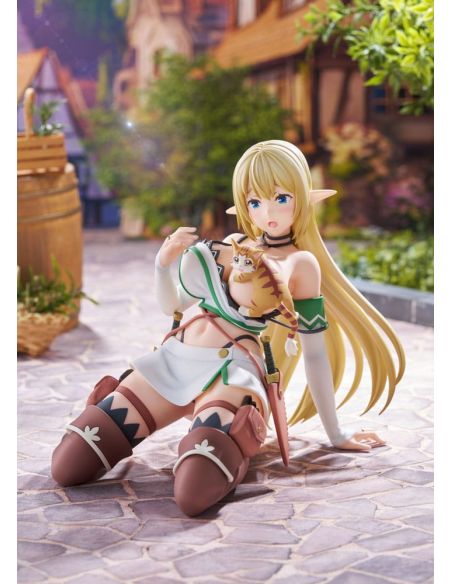 Estatua PVC Aria & Tama 16 cm - Beheneko AmiAmi Limited Edition