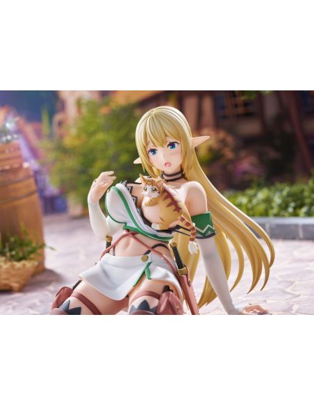 Estatua PVC Aria & Tama 16 cm - Beheneko AmiAmi Limited Edition