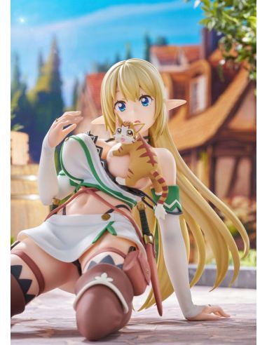 Estatua PVC Aria & Tama 16 cm - Beheneko AmiAmi Limited Edition