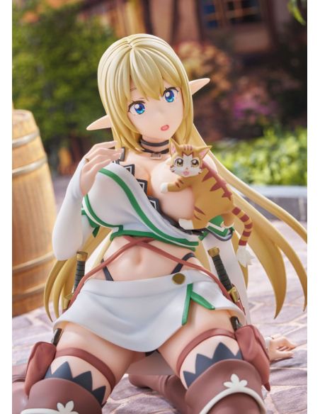 Estatua PVC Aria & Tama 16 cm - Beheneko AmiAmi Limited Edition