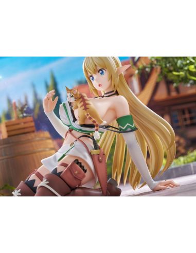 Estatua PVC Aria & Tama 16 cm - Beheneko AmiAmi Limited Edition