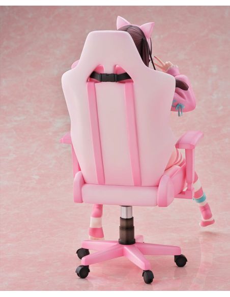 Estatua Comic Unreal Kuro Catgirl Streamer 22 cm - Ilustrada por Danimaru