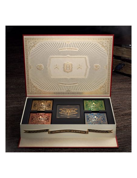 Harry Potter Baraja de Cartas Box Set (4 Barajas)