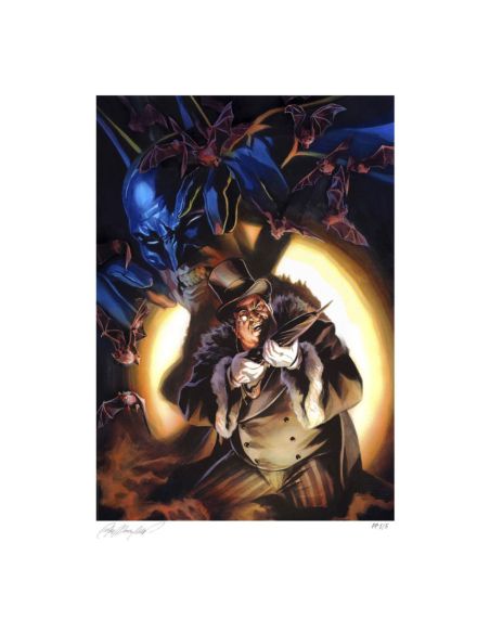 DC Comics Litografía The Penguin 60 x 45 cm - sin marco