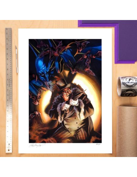 DC Comics Litografía The Penguin 60 x 45 cm - sin marco