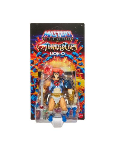 Masters of the Universe x ThunderCats Figura Deluxe Lion-O 14 cm