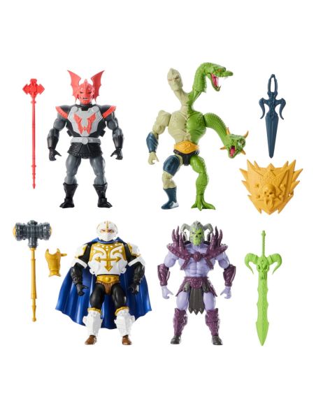 Masters of the Universe Origins Pack 4 Figuras 14 cm