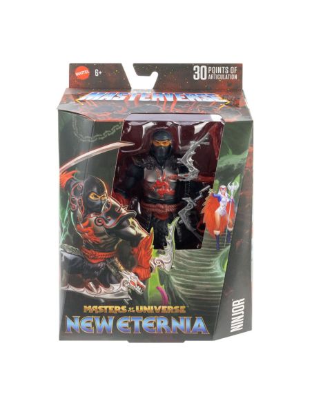 Masters of the Universe Core New Etheria Figura Ninjor 18 cm