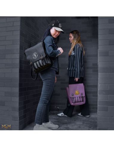 Mochila Nevermore Academy color negro – Miércoles (Wednesday)