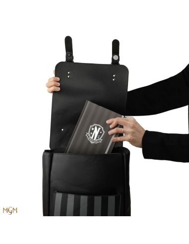 Mochila Nevermore Academy color negro – Miércoles (Wednesday)