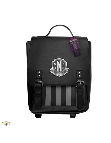Mochila Nevermore Academy color negro – Miércoles (Wednesday)