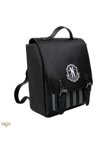 Mochila Nevermore Academy color negro – Miércoles (Wednesday)