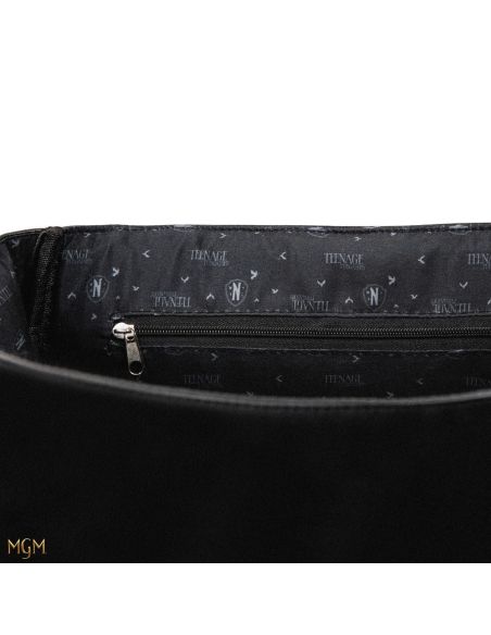 Mochila Nevermore Academy color negro – Miércoles (Wednesday)