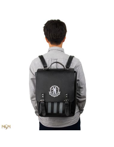 Mochila Nevermore Academy color negro – Miércoles (Wednesday)