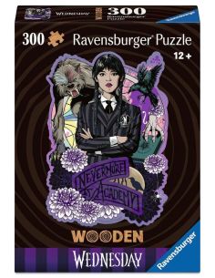Puzzle de madera 300 piezas – Miércoles (Wednesday Addams)