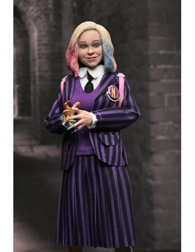 Figura Miércoles Addams (Uniforme Nevermore) y Enid 20 cm – Miércoles (Wednesday)