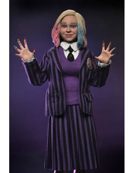 Figura Miércoles Addams (Uniforme Nevermore) y Enid 20 cm – Miércoles (Wednesday)