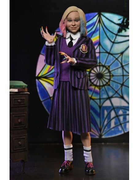 Figura Miércoles Addams (Uniforme Nevermore) y Enid 20 cm – Miércoles (Wednesday)