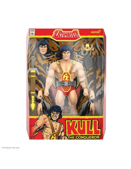 Figura Conan el Bárbaro Ultimates Kull The Conqueror 18 cm