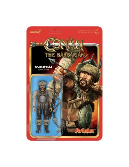Figura ReAction Wave 01 Subotai 10 cm – Conan el Bárbaro