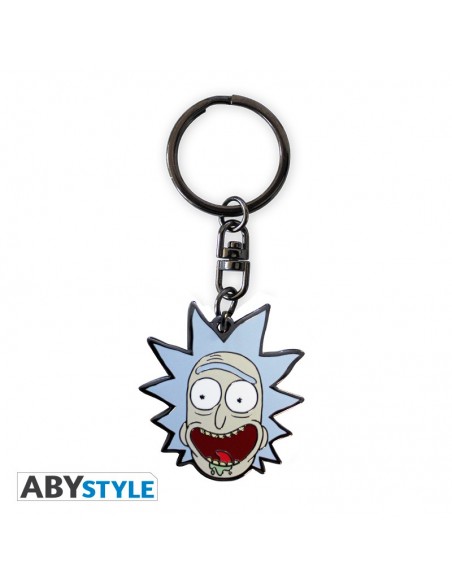 Llavero metálico Rick - Rick and Morty