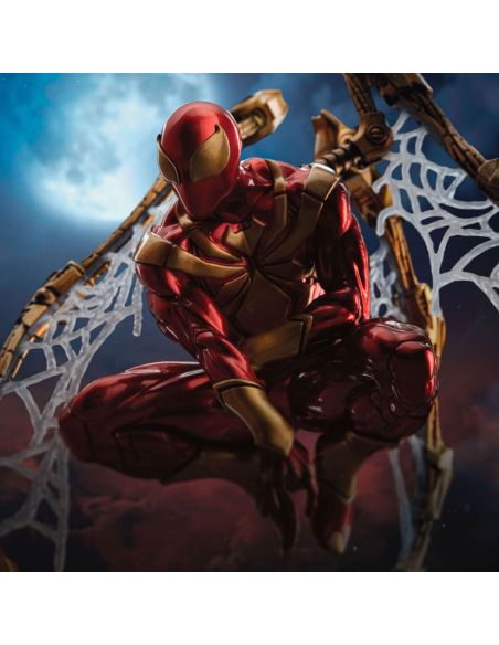 Marvel Estatua Art Scale Deluxe 1/10 Spider-Man Iron Armor Comics (CCXP Exclusive 2024) 24 cm