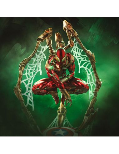 Marvel Estatua Art Scale Deluxe 1/10 Spider-Man Iron Armor Comics (CCXP Exclusive 2024) 24 cm