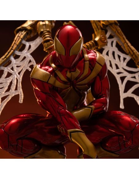Marvel Estatua Art Scale Deluxe 1/10 Spider-Man Iron Armor Comics (CCXP Exclusive 2024) 24 cm