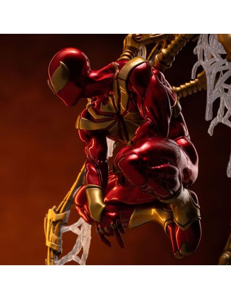 Marvel Estatua Art Scale Deluxe 1/10 Spider-Man Iron Armor Comics (CCXP Exclusive 2024) 24 cm