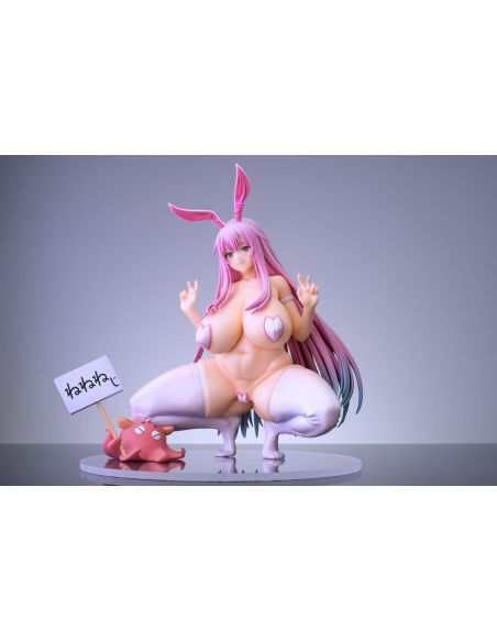 Estatua Original Character 1/5 NeneneG Design Pink Hair-chan 21 cm