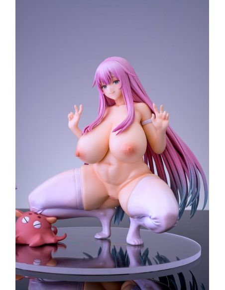 Estatua Original Character 1/5 NeneneG Design Pink Hair-chan 21 cm