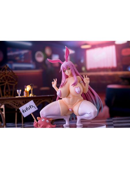 Estatua Original Character 1/5 NeneneG Design Pink Hair-chan 21 cm