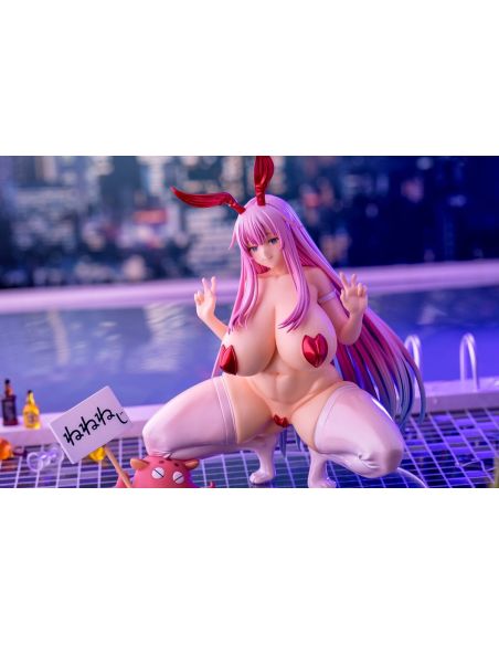 Estatua Original Character 1/5 NeneneG Design Pink Hair-chan 21 cm