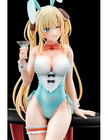 Estatua 1/6 Regina Mercedes con traje de conejita y sistema 'Nip Slip' - The Demon Sword Master of Excalibur Academy