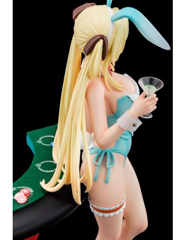 Estatua 1/6 Regina Mercedes con traje de conejita y sistema 'Nip Slip' - The Demon Sword Master of Excalibur Academy