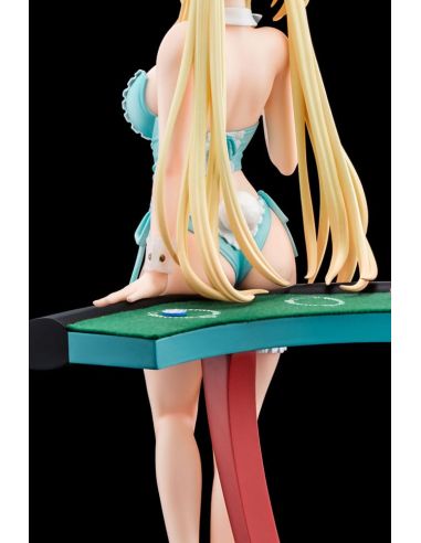 Estatua 1/6 Regina Mercedes con traje de conejita y sistema 'Nip Slip' - The Demon Sword Master of Excalibur Academy