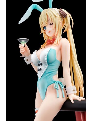 Estatua 1/6 Regina Mercedes con traje de conejita y sistema 'Nip Slip' - The Demon Sword Master of Excalibur Academy