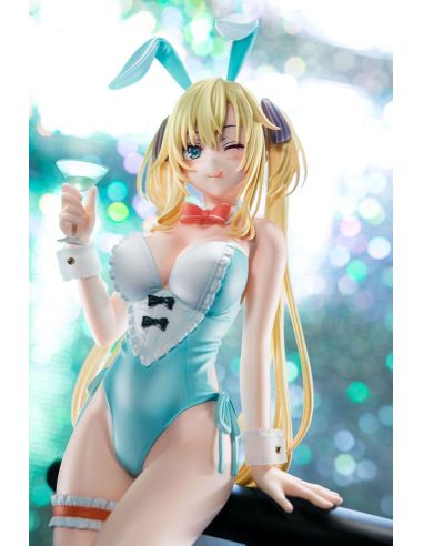 Estatua 1/6 Regina Mercedes con traje de conejita y sistema 'Nip Slip' - The Demon Sword Master of Excalibur Academy