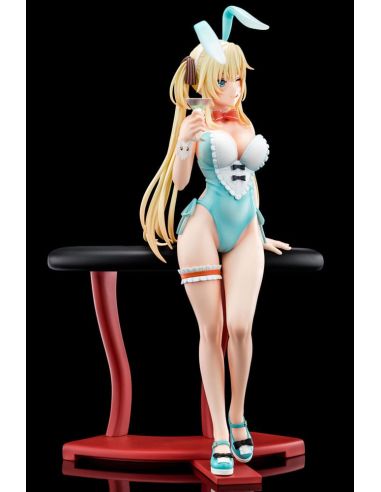 Estatua 1/6 Regina Mercedes con traje de conejita y sistema 'Nip Slip' - The Demon Sword Master of Excalibur Academy