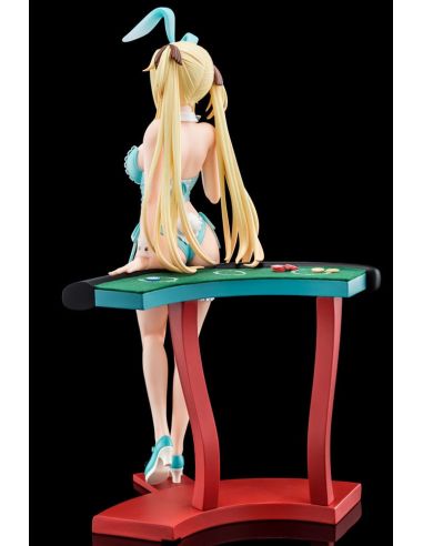 Estatua 1/6 Regina Mercedes con traje de conejita y sistema 'Nip Slip' - The Demon Sword Master of Excalibur Academy