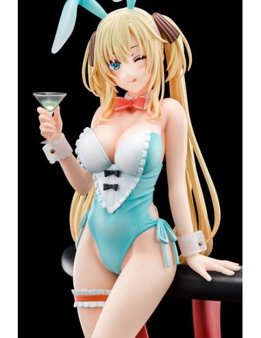 Estatua 1/6 Regina Mercedes con traje de conejita y sistema 'Nip Slip' - The Demon Sword Master of Excalibur Academy