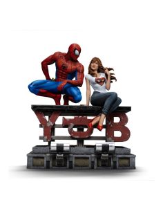 Estatua Art Scale 1/6 Spider-Man y Mary Jane 35 cm 2