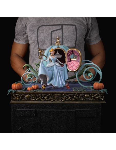 Disney Classics Estatua 1/10 Deluxe Art Scale Cenicienta 30 cm
