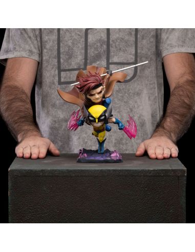 Figura X-Men 97 Mini Co. PVC Gambit y Wolverine 23 cm - Iron Studios
