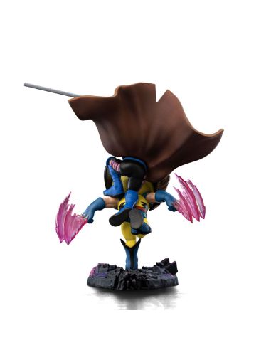 Figura X-Men 97 Mini Co. PVC Gambit y Wolverine 23 cm - Iron Studios
