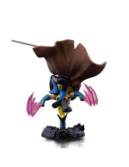 Figura X-Men 97 Mini Co. PVC Gambit y Wolverine 23 cm - Iron Studios