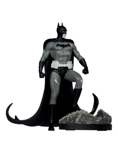 DC Direct Estatua 1/10 Batman by Bjorn Barends (Black White) 18 cm