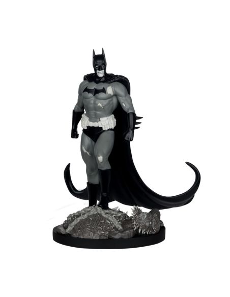 DC Direct Estatua 1/10 Batman by Bjorn Barends (Black White) 18 cm