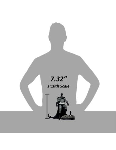 DC Direct Estatua 1/10 Batman by Bjorn Barends (Black White) 18 cm