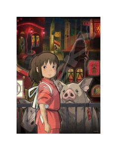 El Viaje de Chihiro Puzzle Stained Glass The Other Side of the Tunnel (500 piezas)